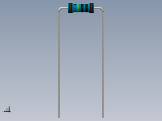 电容器 二极管 电阻器-Resistor 10M Ohm Blue后视缩略图