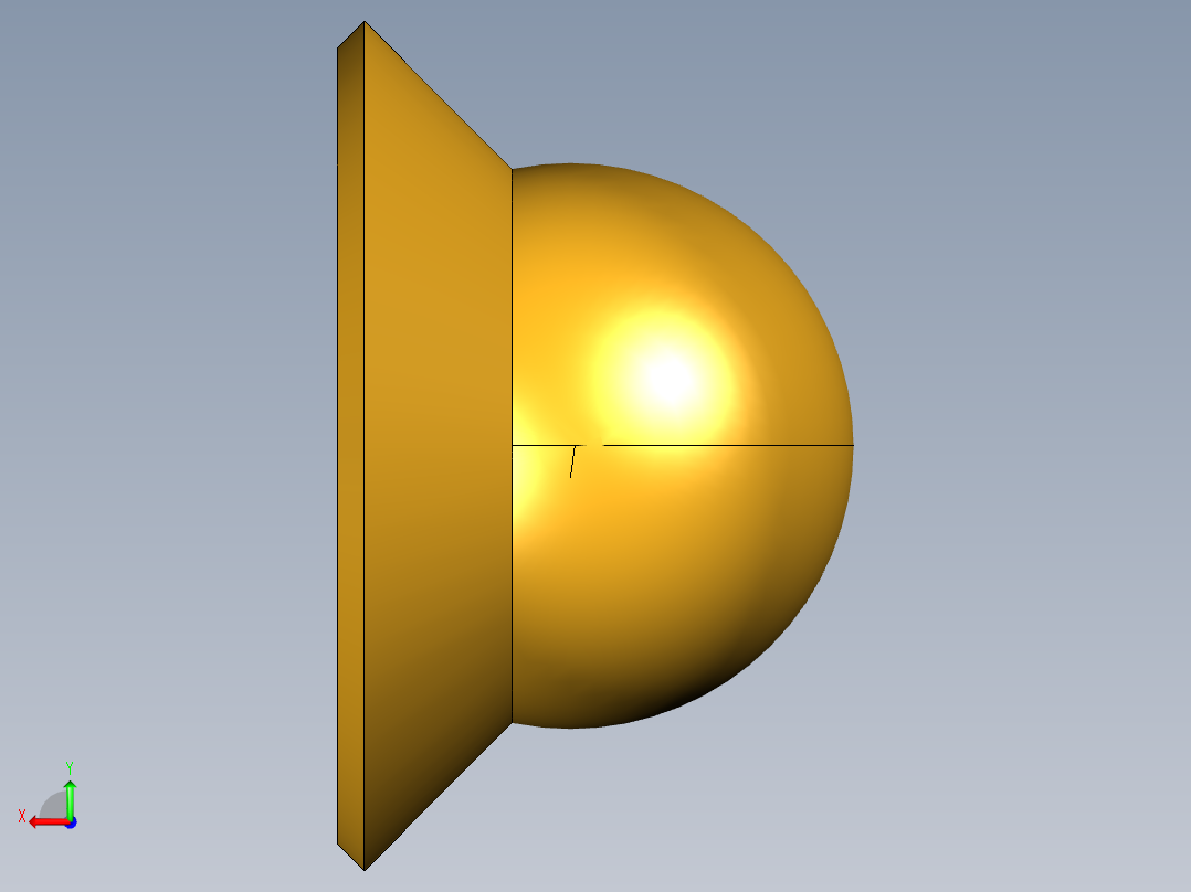 扩口式工业通用硬管接头Seal Bonnet 3GF-6后视图