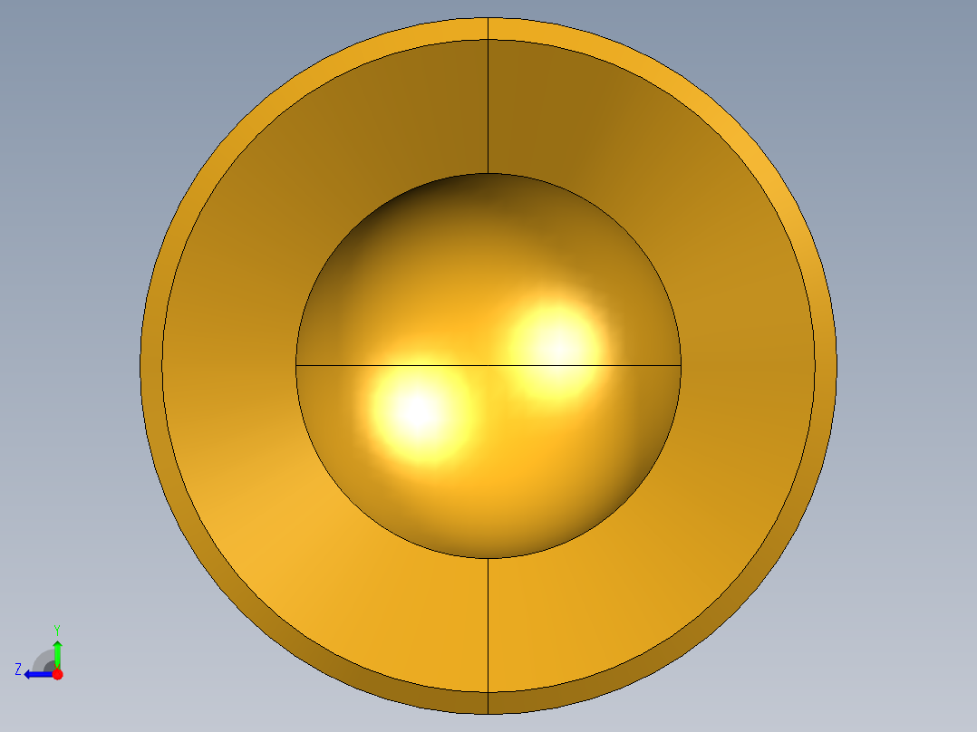扩口式工业通用硬管接头Seal Bonnet 3GF-6右视图