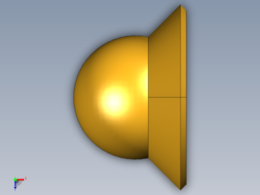 扩口式工业通用硬管接头Seal Bonnet 3GF-6俯视缩略图