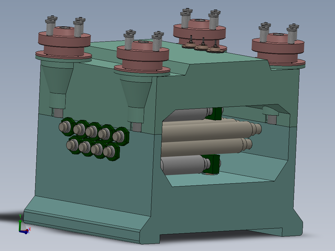 板料矫直机设计【三维SolidWorks】