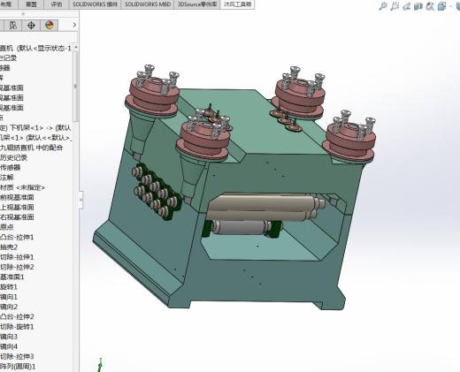 板料矫直机设计【三维SolidWorks】缩略图