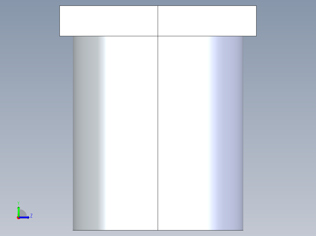 聚氯乙烯配件17-Sch80_ReducerBushing_FPTxSPIG_838-072_0.5in x 0.25in左视图