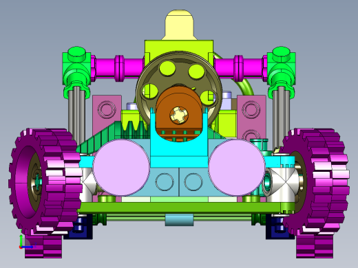 跑跑卡丁车小汽车模型左视缩略图