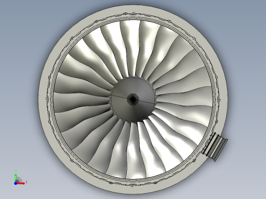 航空发动机前视缩略图
