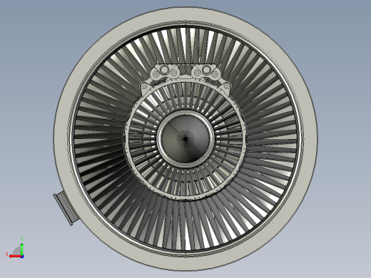 航空发动机后视缩略图