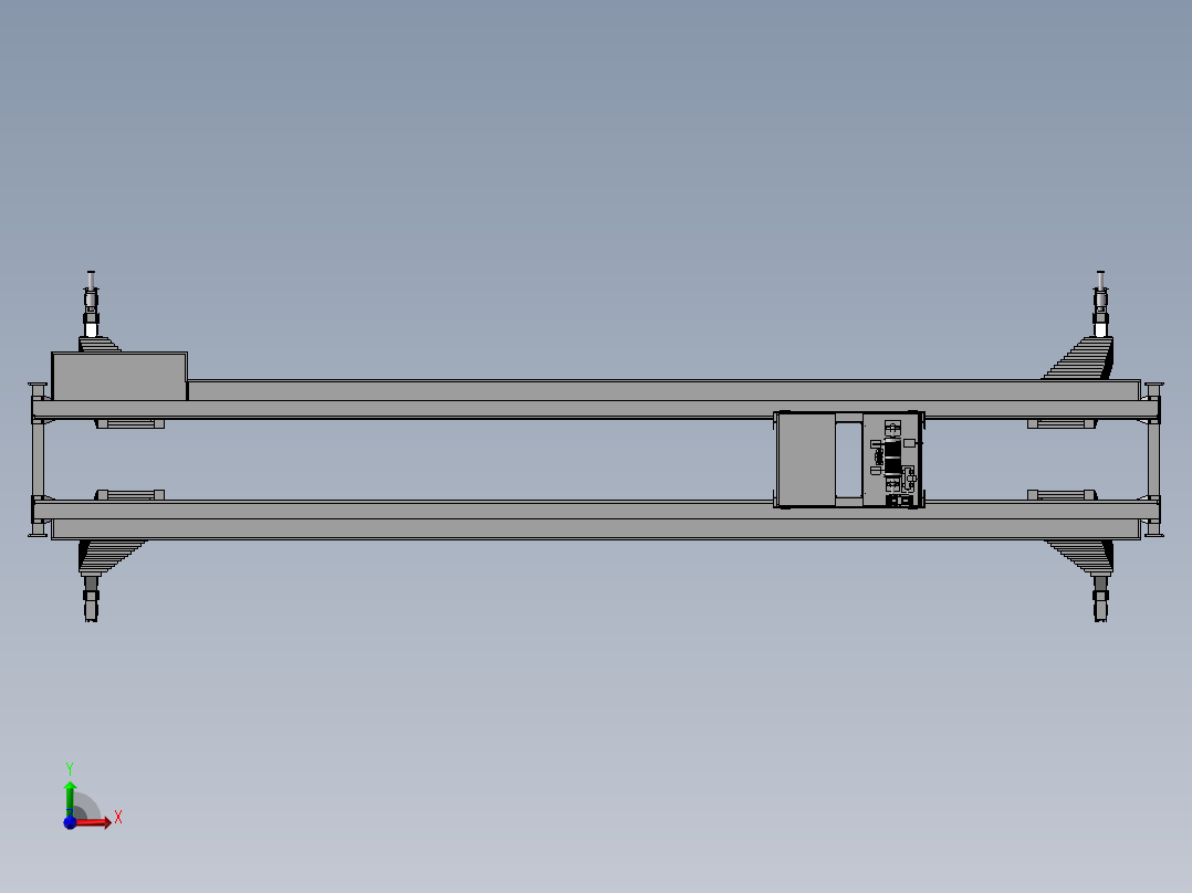 门式起重机设备设计前视图
