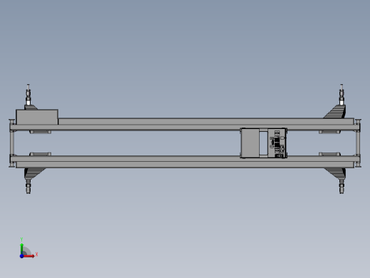 门式起重机设备设计前视缩略图