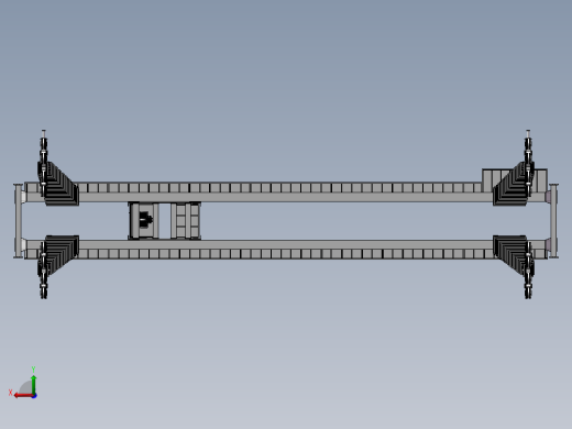 门式起重机设备设计后视缩略图