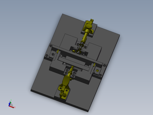 可抵消工件尺寸误差的焊接夹具