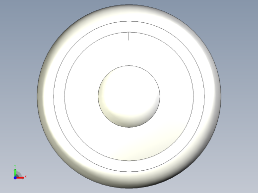 萬向滾珠54-3D多系列多零件图纸模型前视缩略图