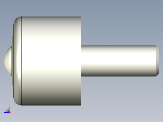 萬向滾珠54-3D多系列多零件图纸模型右视缩略图