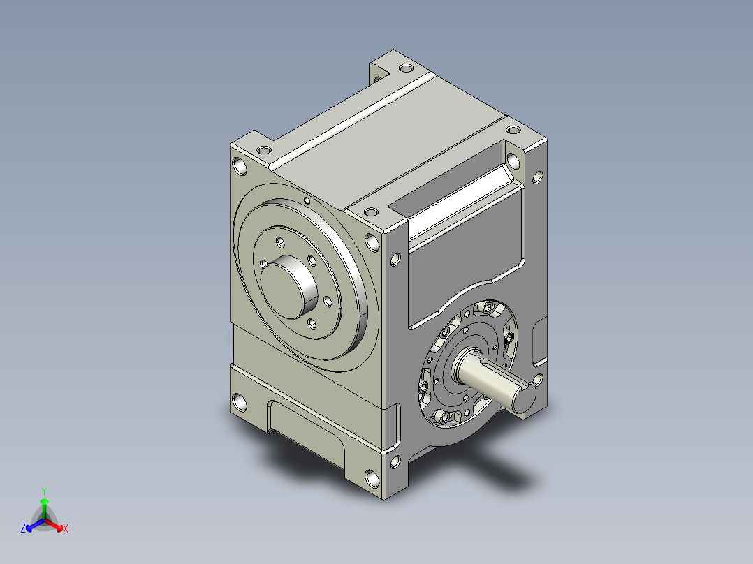 分割器标准型二维三维图(2023.10-11整理)正等轴测图