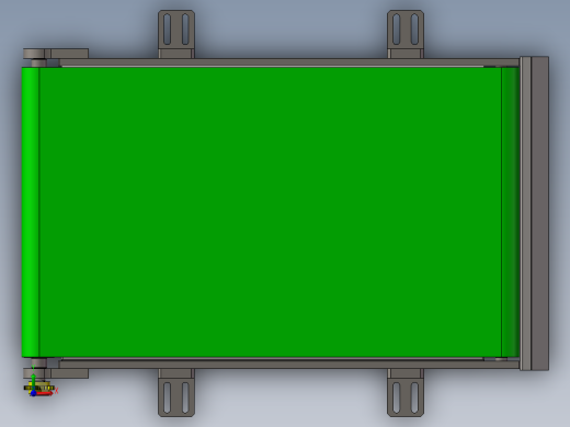 齿轮传送皮带机模型前视缩略图