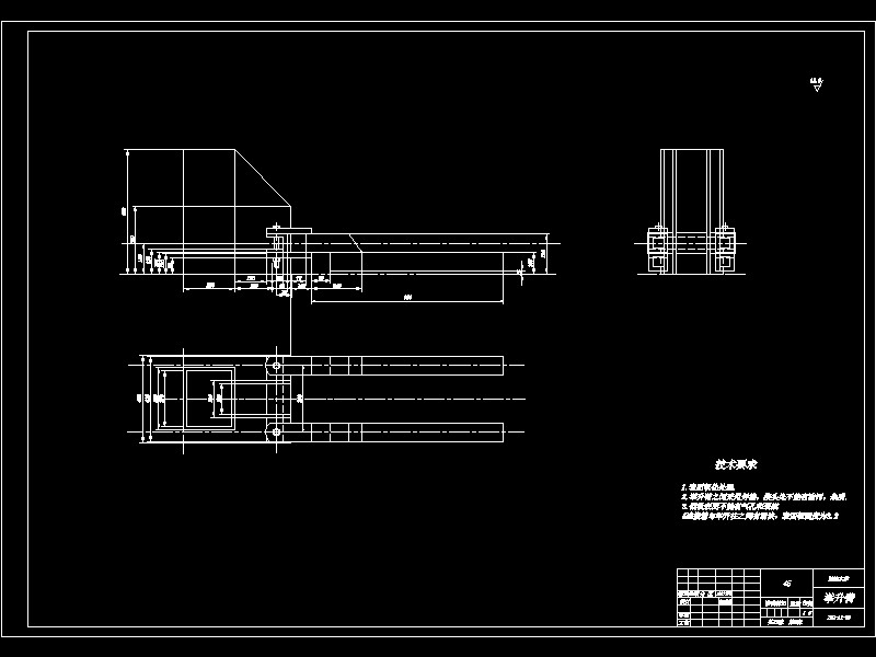 液压双柱式举升机的设计