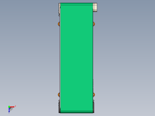 LE-XC4080-右边驱动重载皮带线-负载200kg俯视缩略图