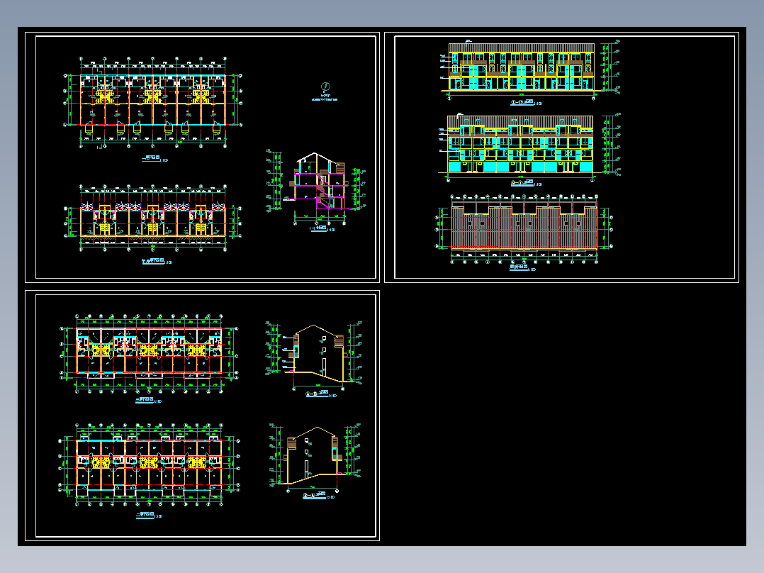 多层住宅B建施图