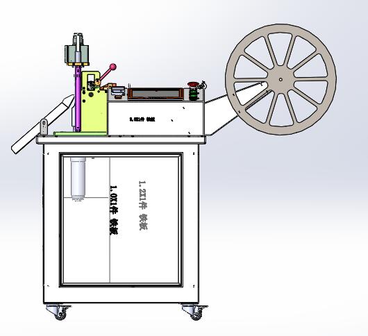 编织带自动裁断机sw18可编辑