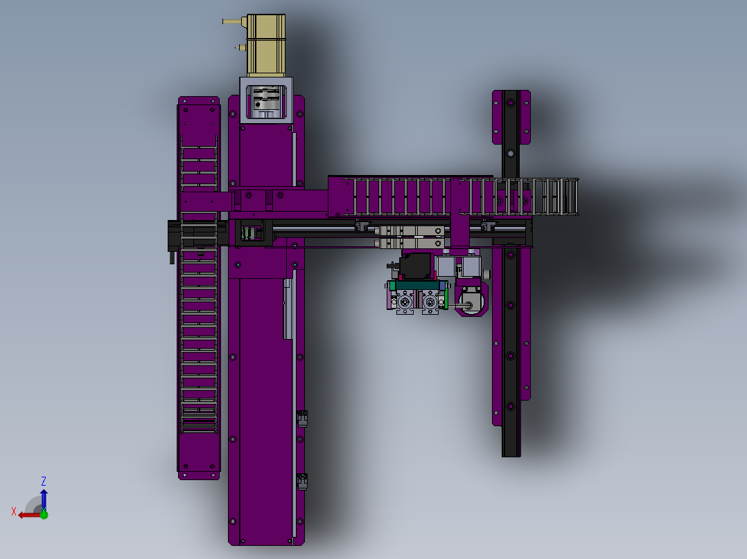 手机标签自动贴合sw17可编辑俯视图