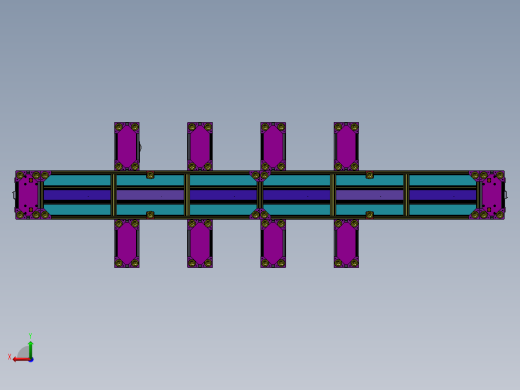 氮气弹簧装配线sw18可编辑后视缩略图