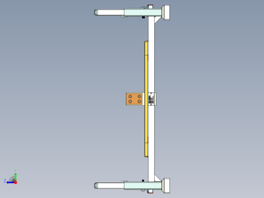 金属叉板右视缩略图