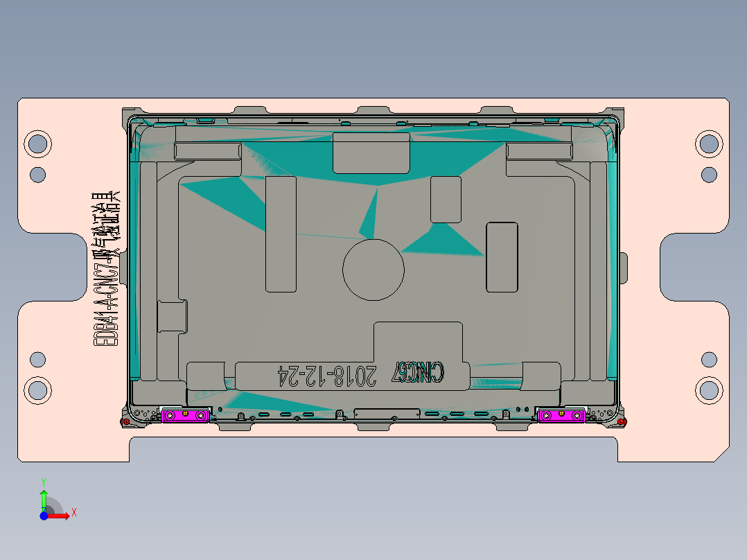 EDB41-A-CNC7-吸气验证治具-190124前视图