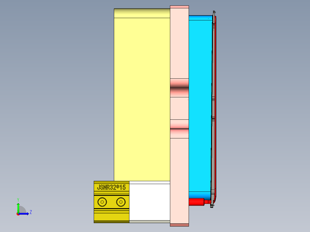 EDB41-A-CNC7-吸气验证治具-190124左视图