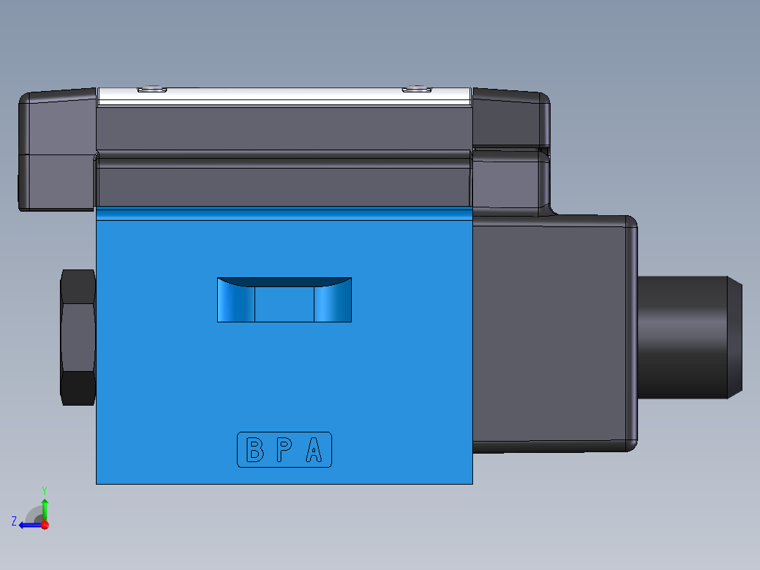 Continental Hydraulics-VSD05M-1x-GB-60L液压元件右视图