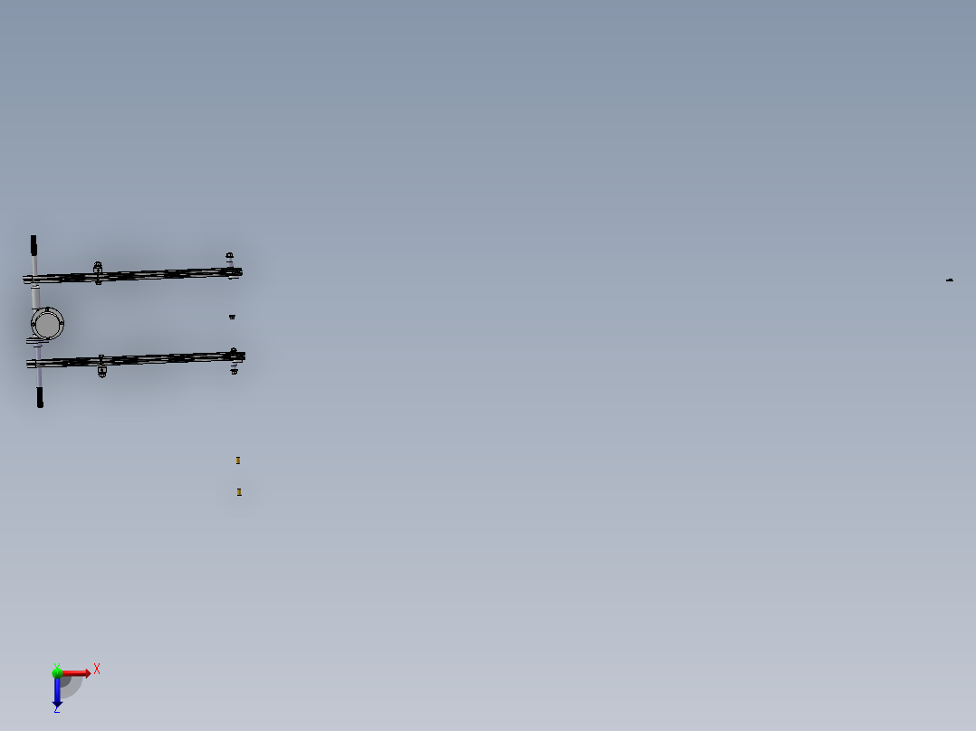 AGV小车、AGV(33)俯视图