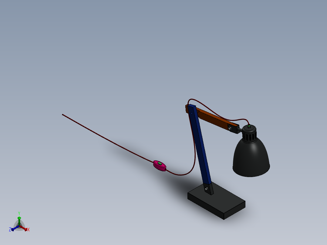 灯具(44)正等轴测图