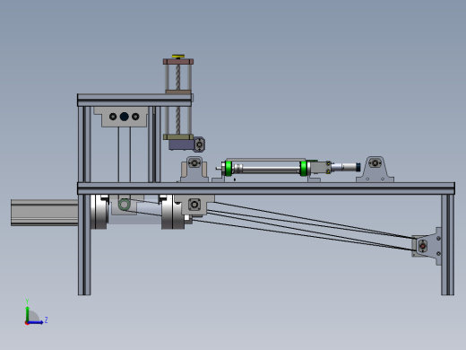 马赛克贴纸涂胶机设计 133596左视缩略图