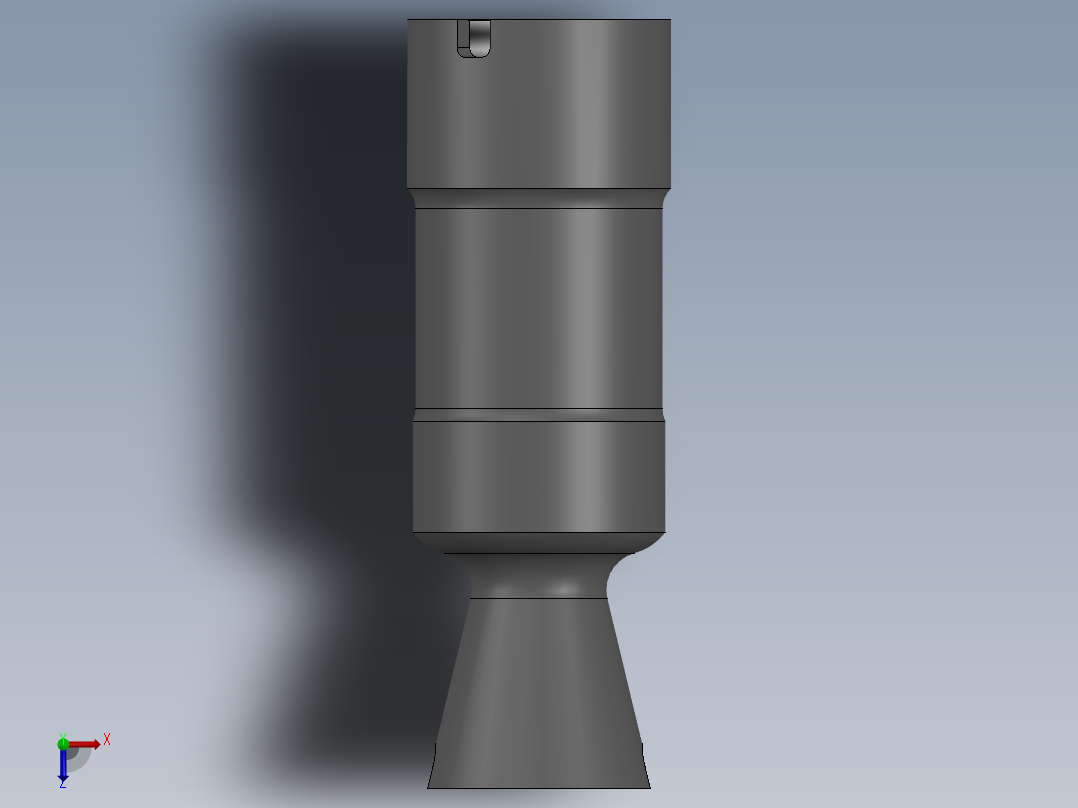6P26增压器俯视图