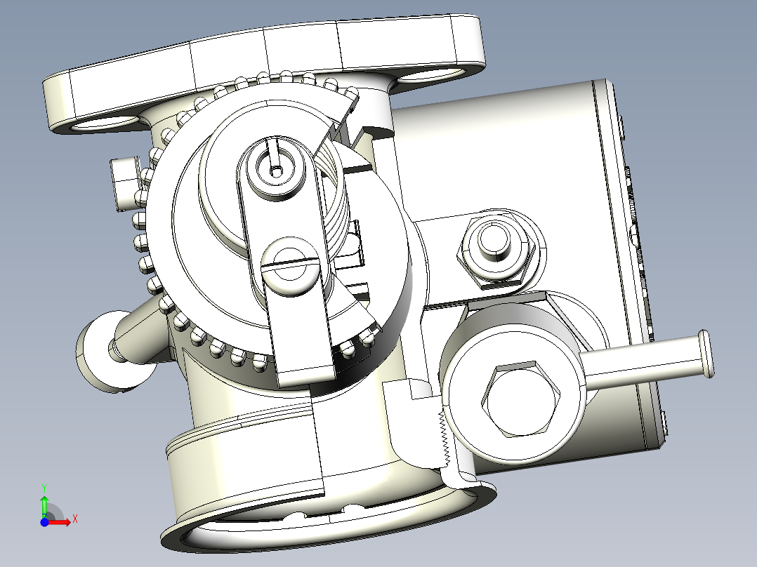 EDHH化油器前视图