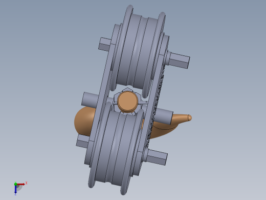 起重机吊钩俯视缩略图