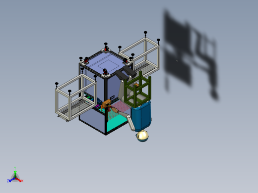 手持式自动锁螺丝机（PROE设计）