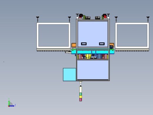 手持式自动锁螺丝机（PROE设计）左视缩略图