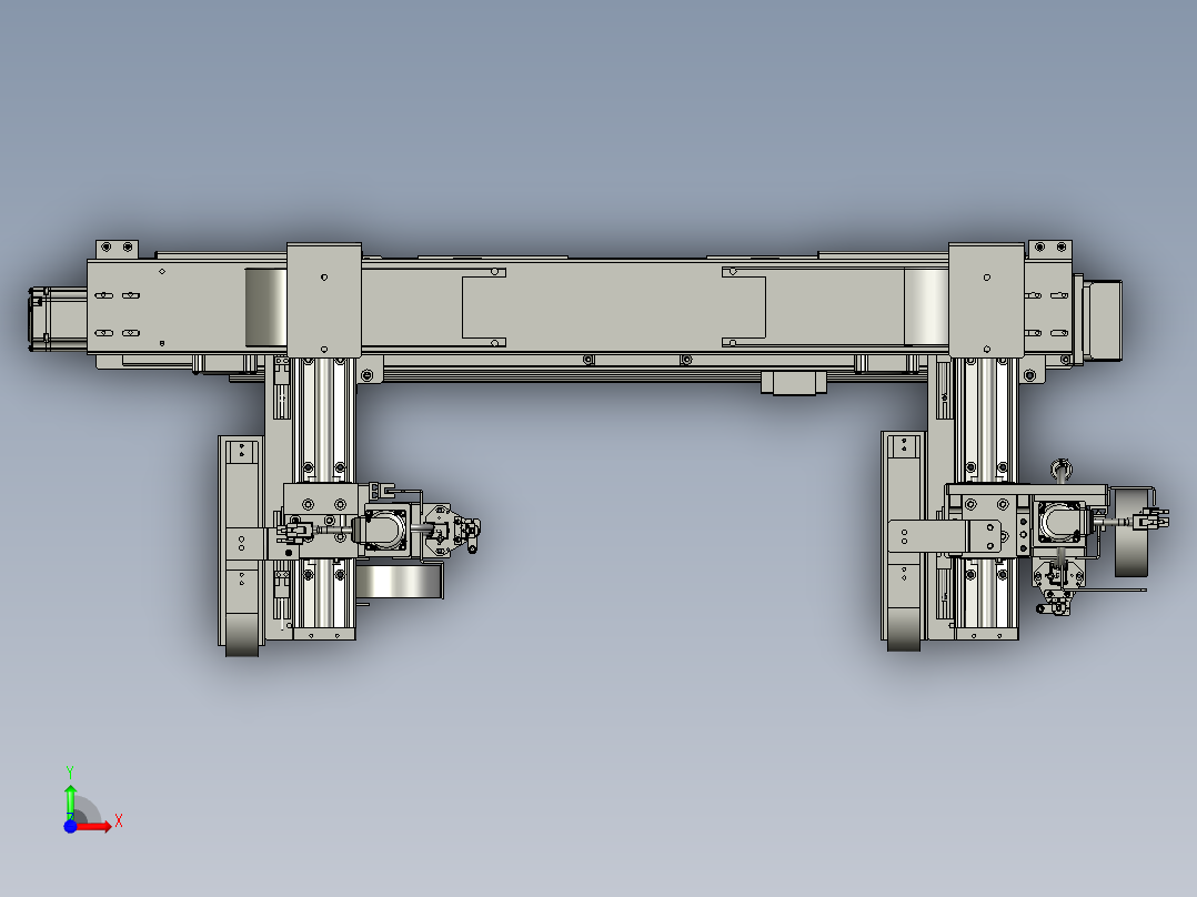 TW18A52V10-04-00机械手组件前视图