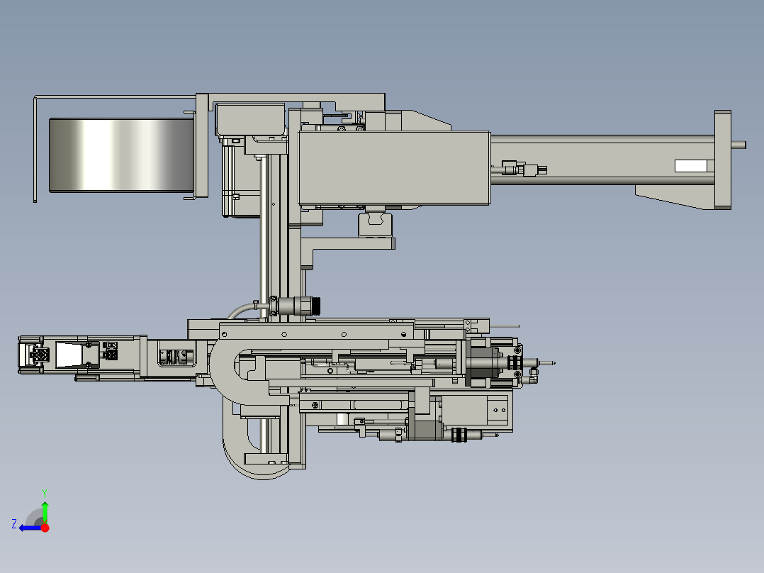 TW18A52V10-04-00机械手组件右视图