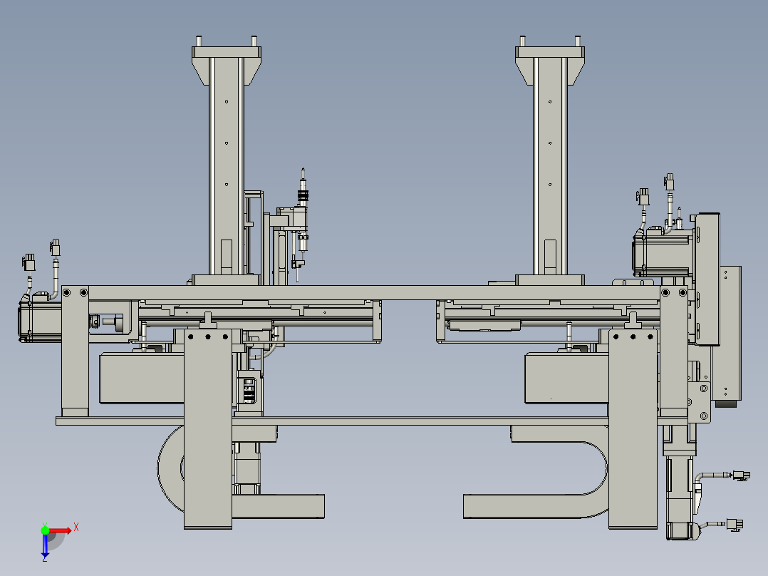 TW18A52V10-04-00机械手组件俯视图