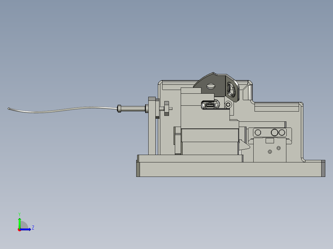 NX1817-08带头引入机构-副本左视图