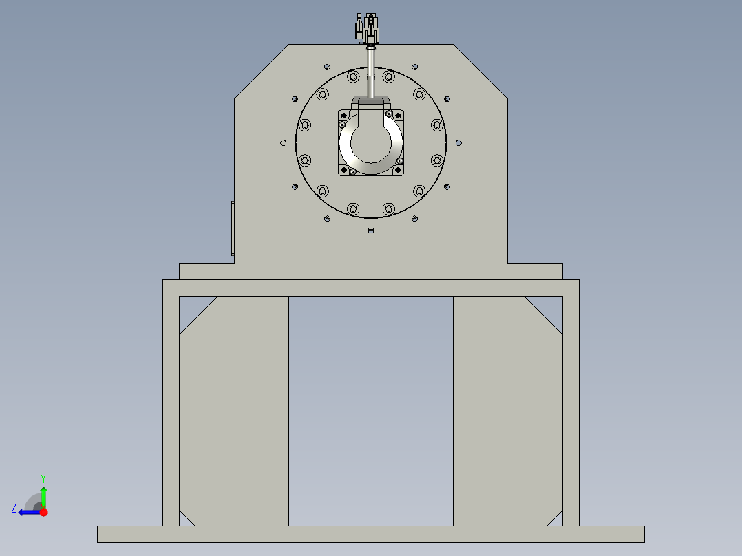 0300翻转机构装配-ZJYT001-ts1右视图