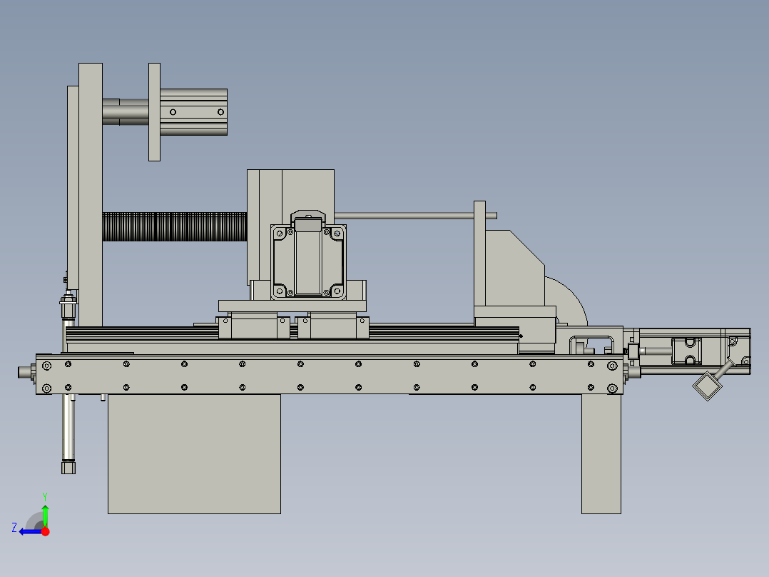 翻转装配右视图