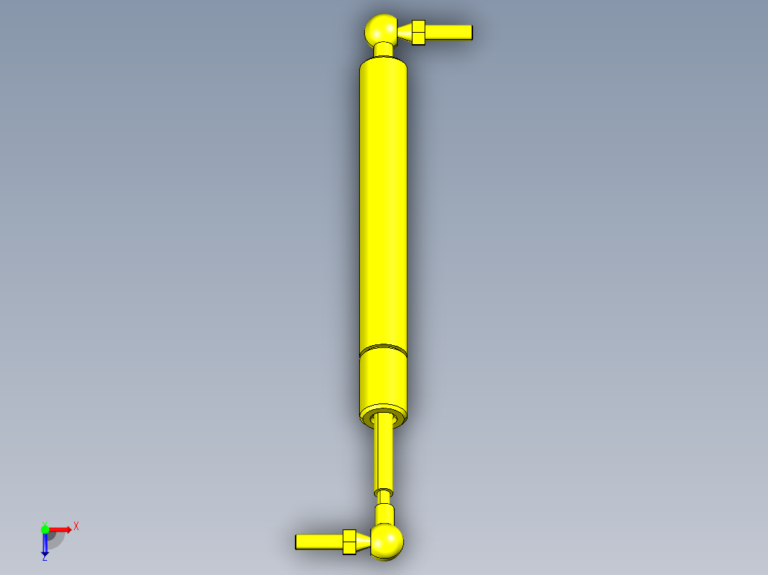 200-250mm-气缸-可编辑俯视图
