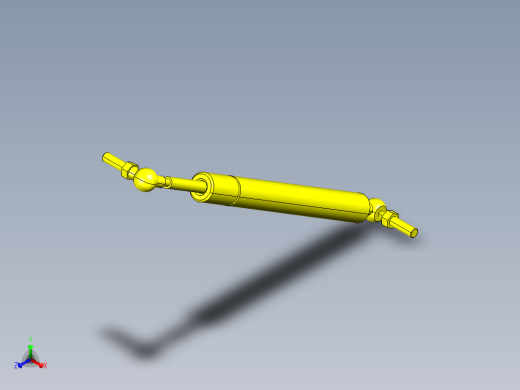 200-250mm-气缸-可编辑正等轴测缩略图