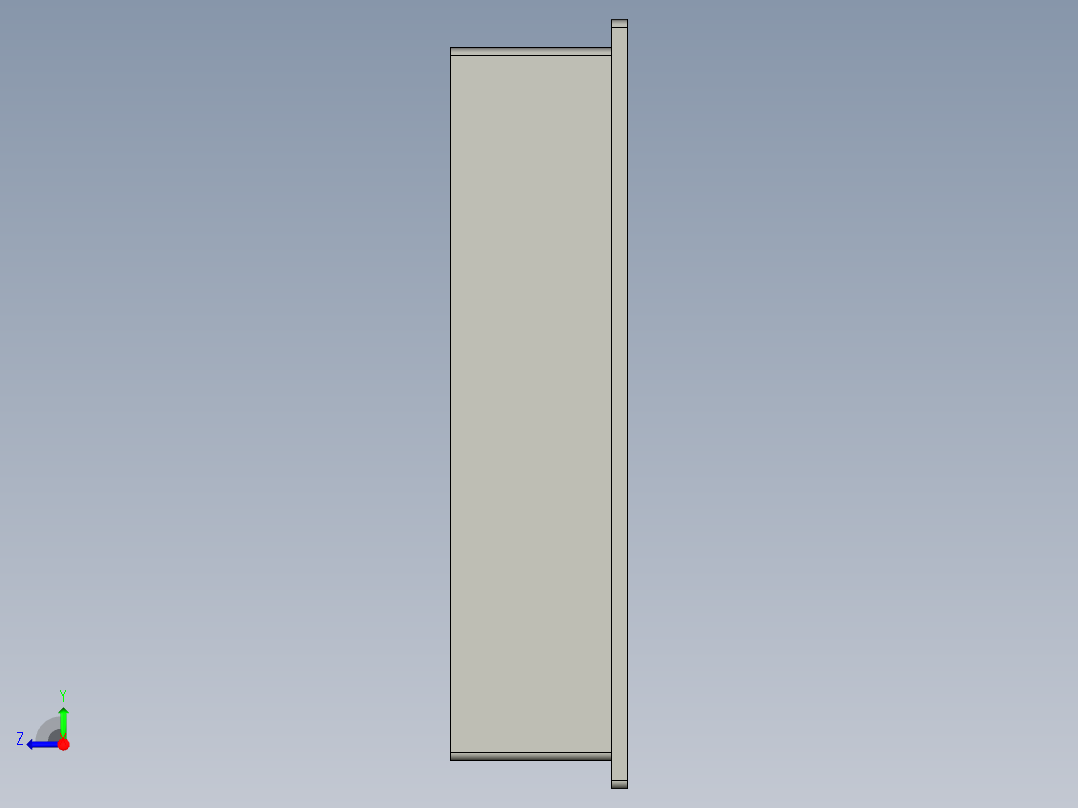信捷TGA63-MT触摸屏右视图