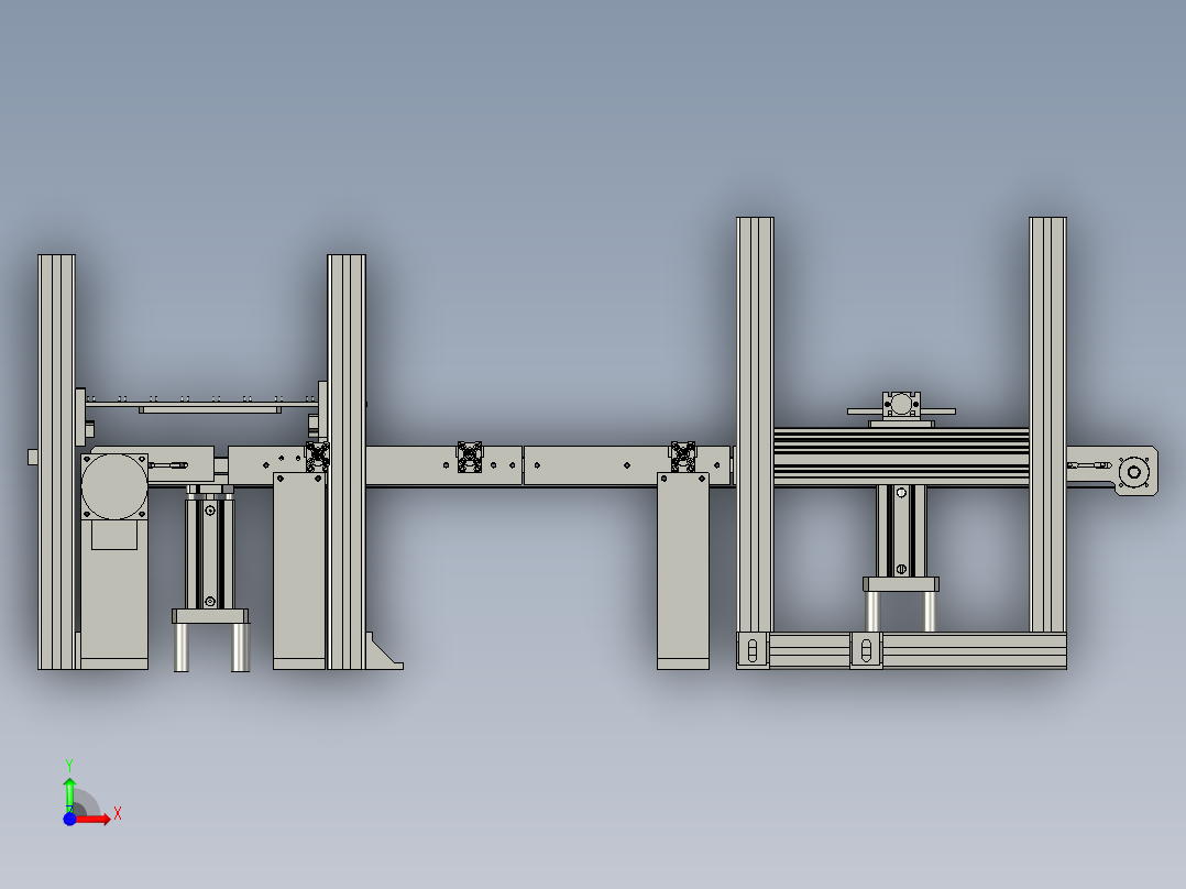 装盘部分前视图