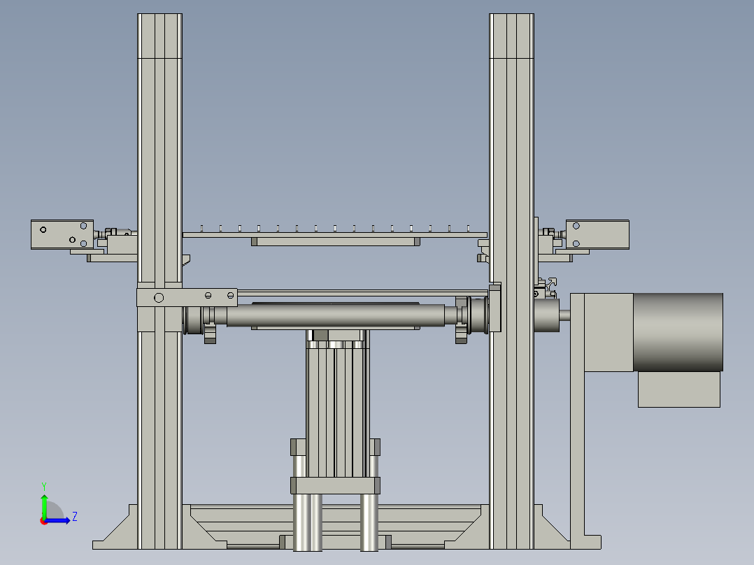 装盘部分左视图