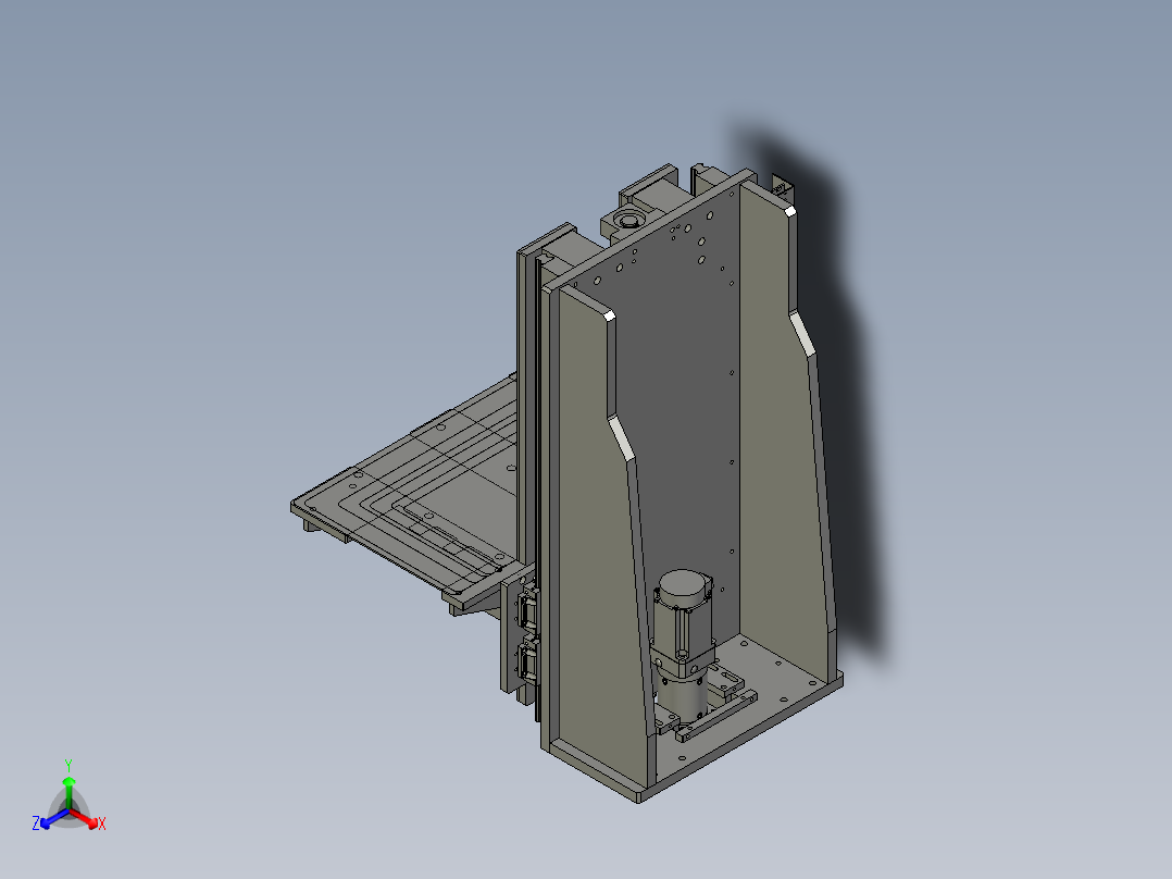 NJYL160-206-104-00LIFT升降机构-n-bx主视图
