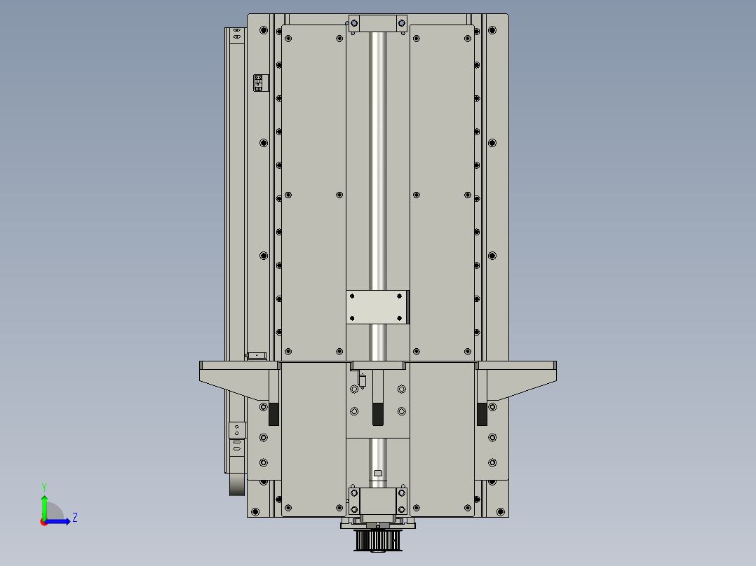 NJYL160-206-104-00LIFT升降机构-n-bx左视图