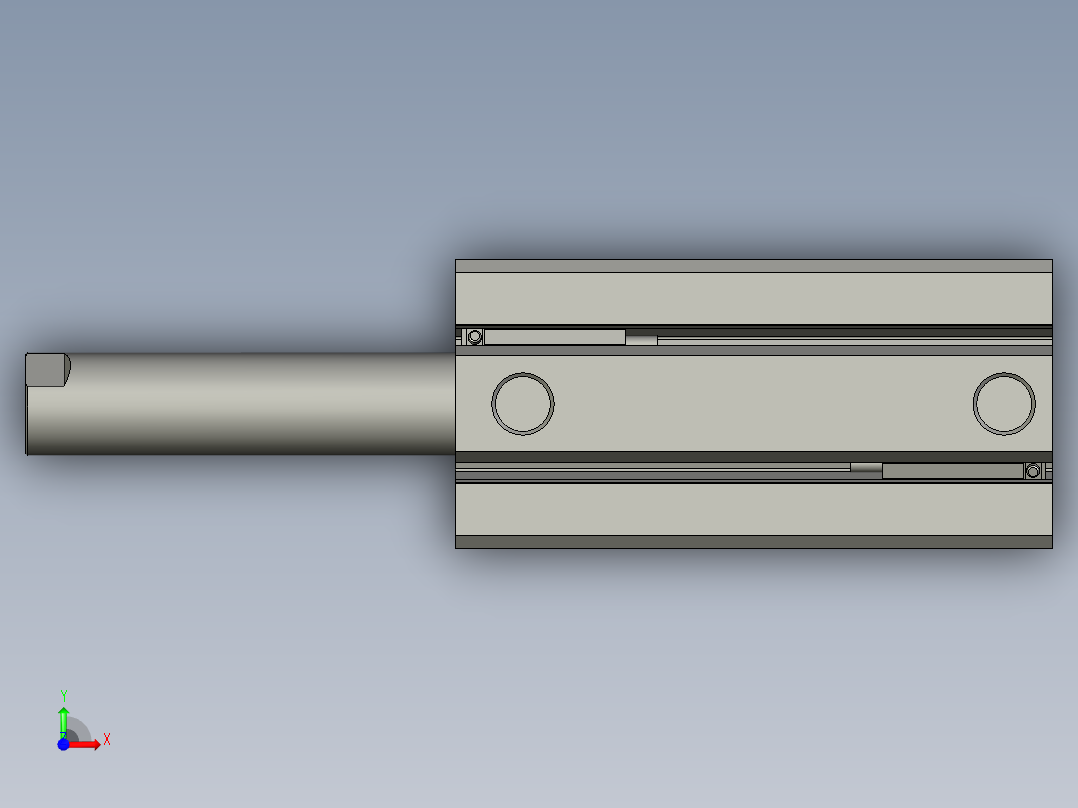 ACQ32x60S_0_+_CS1-G-2亚德客-气缸前视图